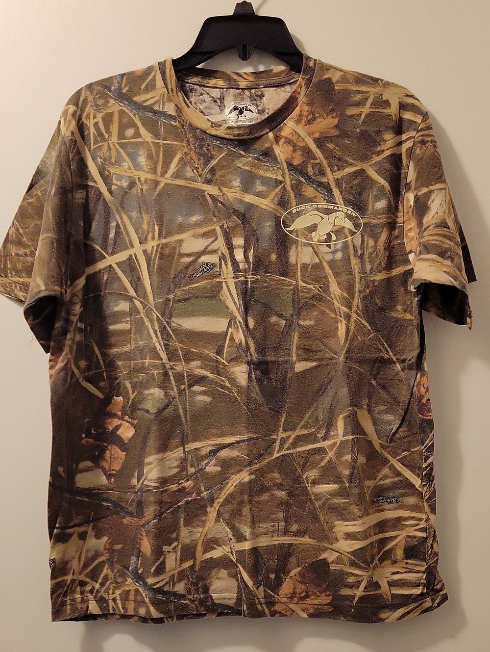 Short Sleeve Camo Tee - Duck Commander Brown/Green